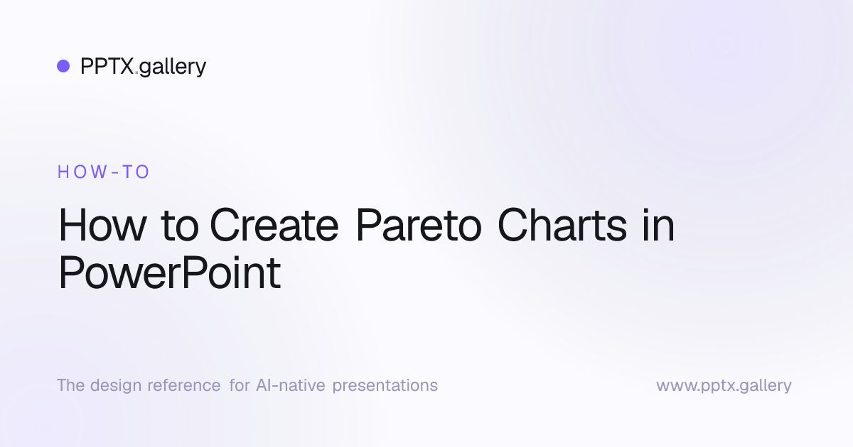 How to Create Pareto Charts in PowerPoint | Slide Reference