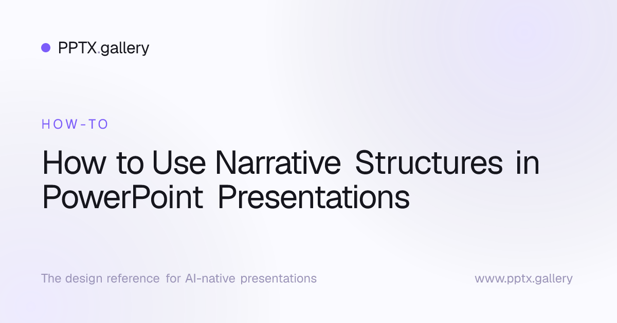 How to Use Narrative Structures in PowerPoint Presentations | Slide ...