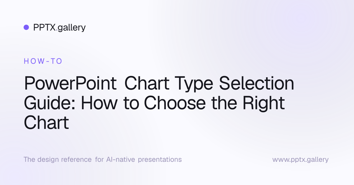 PowerPoint Chart Type Selection Guide: How to Choose the Right Chart ...