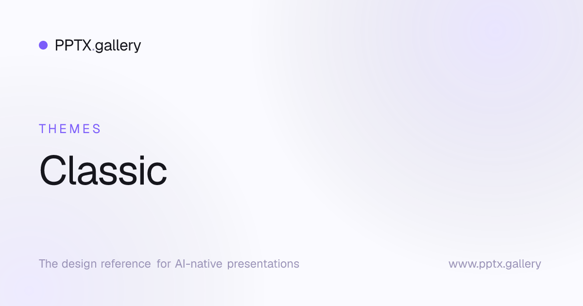 Classic Theme | OPF Design Reference